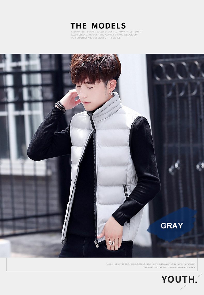 Brand Clothing Vest Jacket Mens New Autumn Warm Sleeveless Jacket Male Winter Casual Waistcoat Men Vest Plus Size Veste Homme