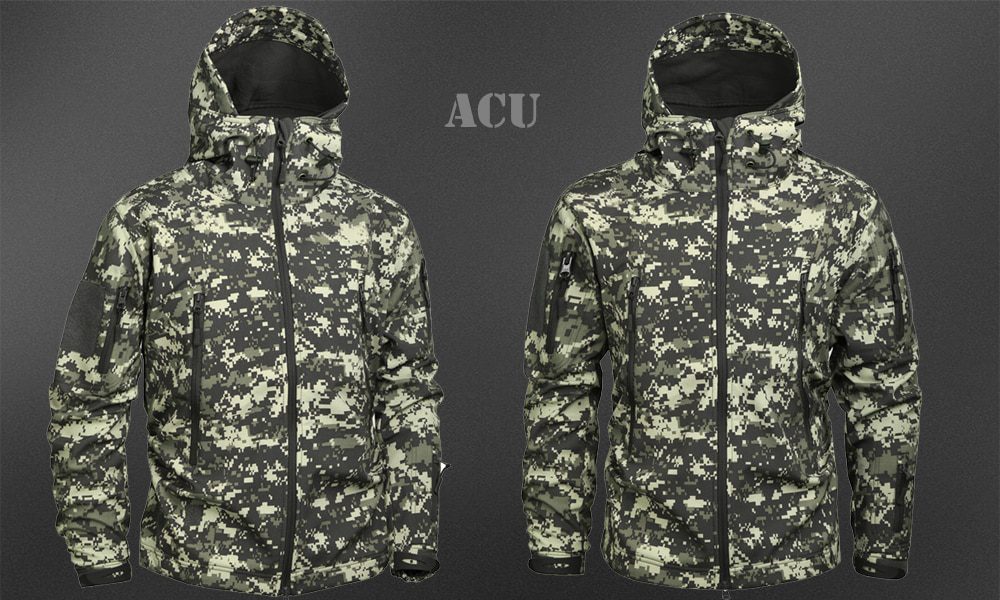 Mege Brand Clothing Autumn Men's Military Camouflage Fleece Jacket Army Tactical Clothing Multicam Male Camouflage Windbreakers
