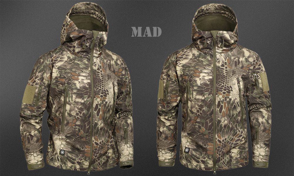 Mege Brand Clothing Autumn Men's Military Camouflage Fleece Jacket Army Tactical Clothing Multicam Male Camouflage Windbreakers