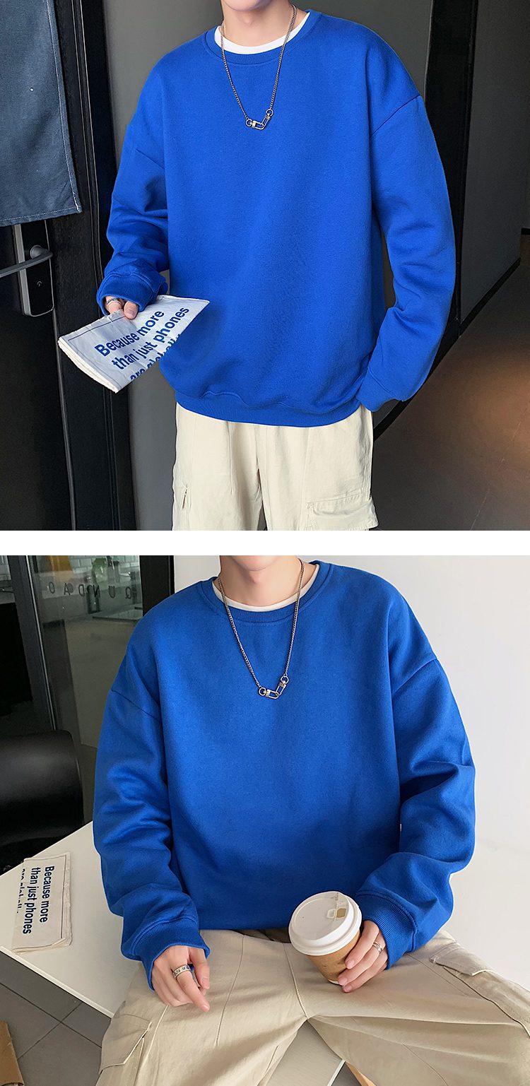 Hoodies Sweatshirts Men Streetwear Solid Pullover Sweatshirt Hoodies Men New 2021 Spring Autumn Sweatshirt Men