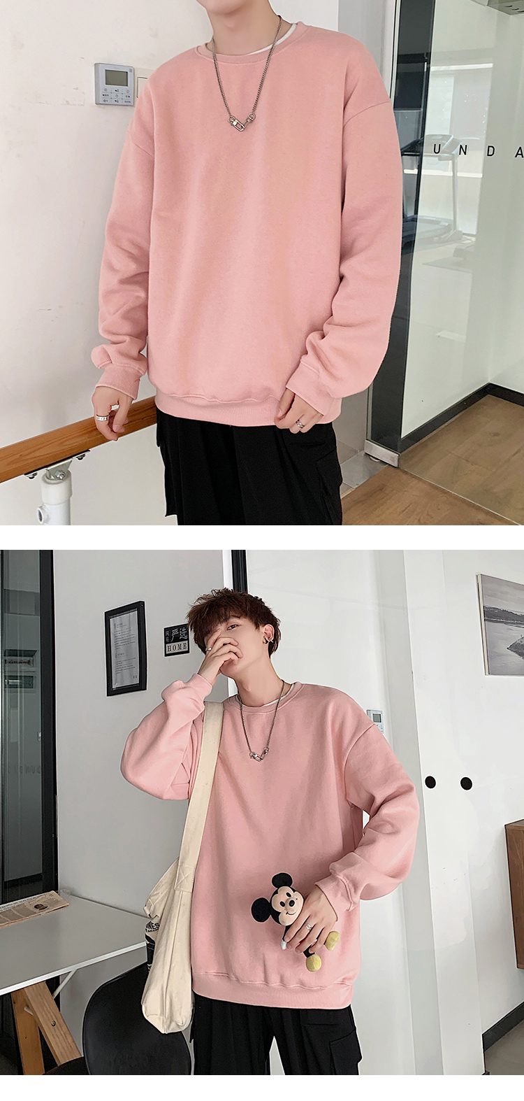 Hoodies Sweatshirts Men Streetwear Solid Pullover Sweatshirt Hoodies Men New 2021 Spring Autumn Sweatshirt Men
