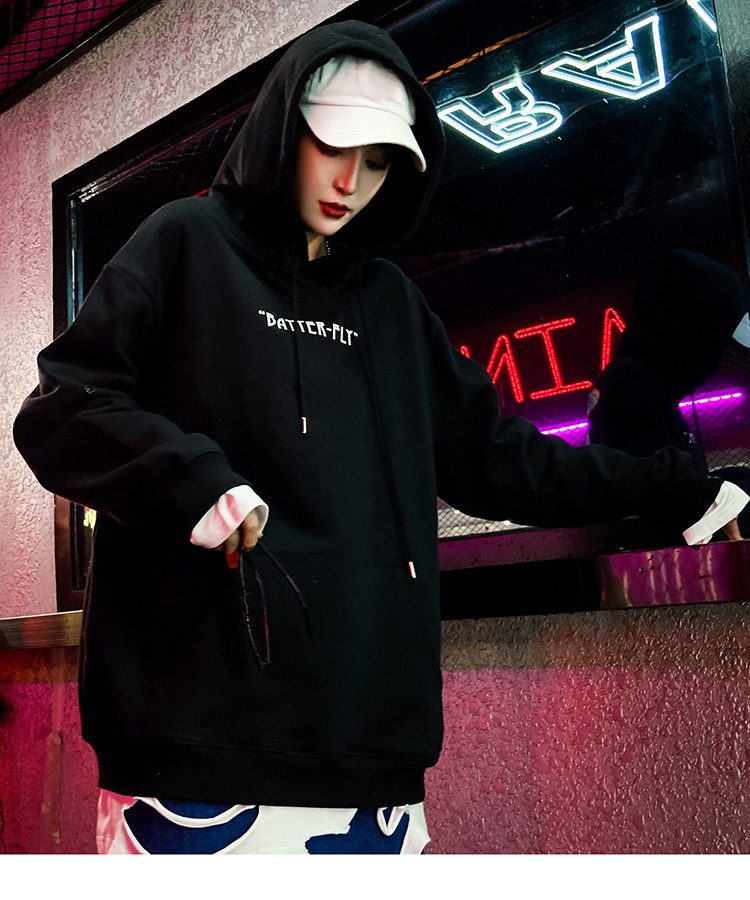 2020 Men Hip Hop Sweatshirt Hoodie Color Butterfly Streetwear Harajuku Pullover Hoodie Cotton Fleece Winter Autumn Black Hoodie