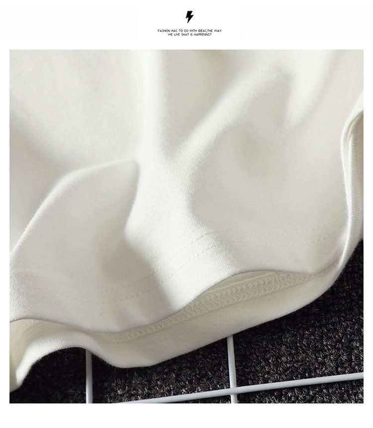 New Summer Men's T Shirt 2021 Fashion Solid T Shirt Mens Oversized Hip Hop Short Sleeve Casual Cotton Mens Streetwear Top Tees