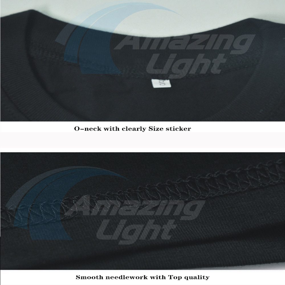 Hot sale Sound Active Equalizer El T shirt Equalizer Light up down led t shirt Flashing music activated led t-shirt