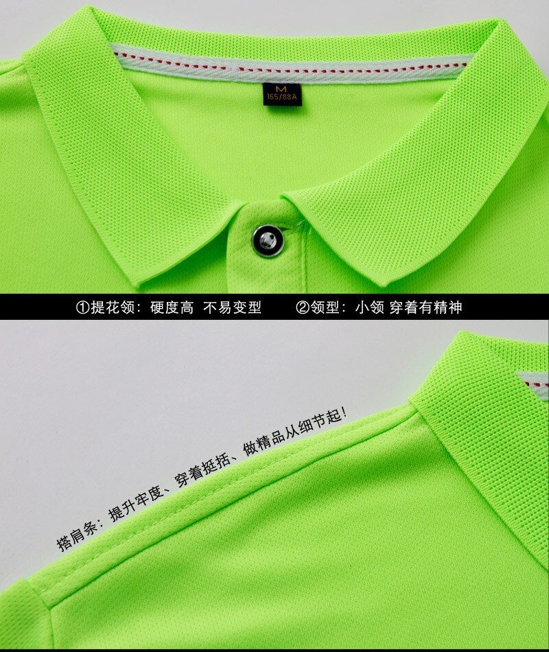 Summer Quick Dry Casual T Shirt Men Breathable Solid Short Sleeve Turn-Down Tops Sportswear Fitness Jerseys Golf T-Shirts 4XL