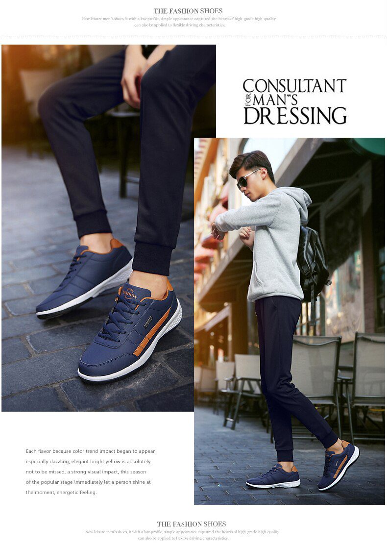 Men's Sneakers Big Size 13 Blue Men Casual Shoes Comfortable Luxury Brand Man Sneaker Lace-Up Athletic Sports Zapatillas Hombre