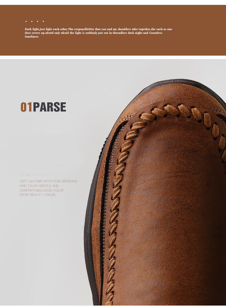 Men Casual Shoes Breathable Loafers Sneakers 2021 New Fashion Comfortable Flat Handmade Retro Leisure Loafers Shoes Men Shoes