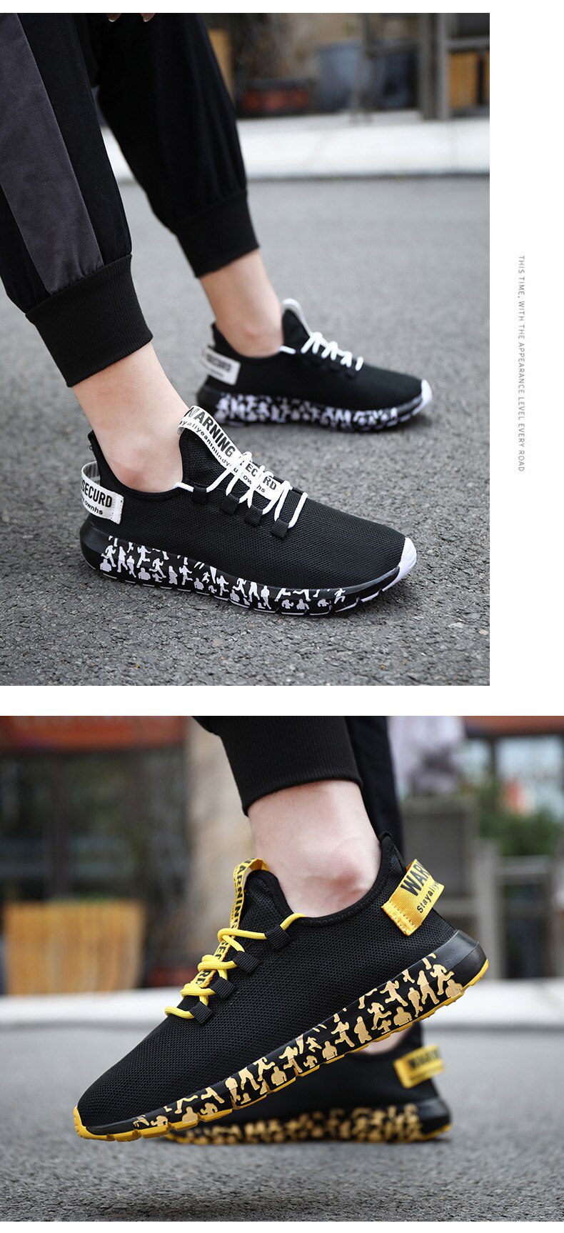 Men Vulcanize Shoes Sneakers Breathable Men Casual Shoes No-slip Male Lace Up Men Shoes Lightweight Tenis Masculino Wholesale