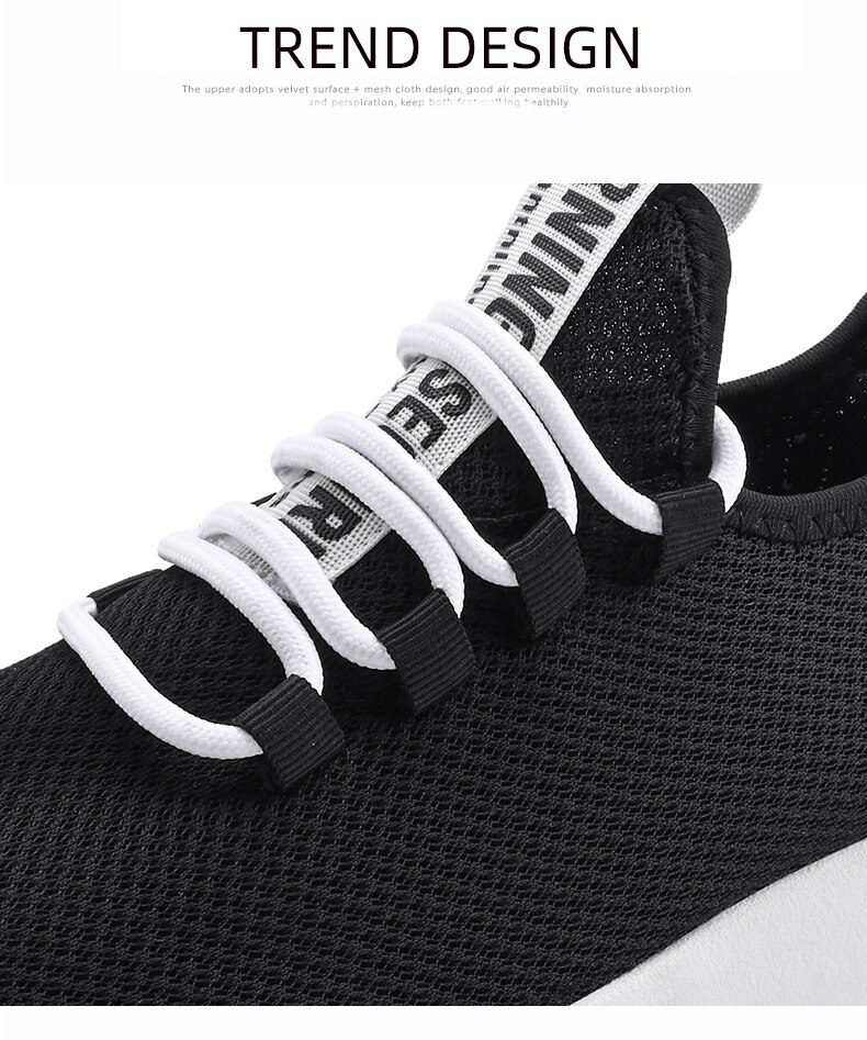 Men Vulcanize Shoes Sneakers Breathable Men Casual Shoes No-slip Male Lace Up Men Shoes Lightweight Tenis Masculino Wholesale