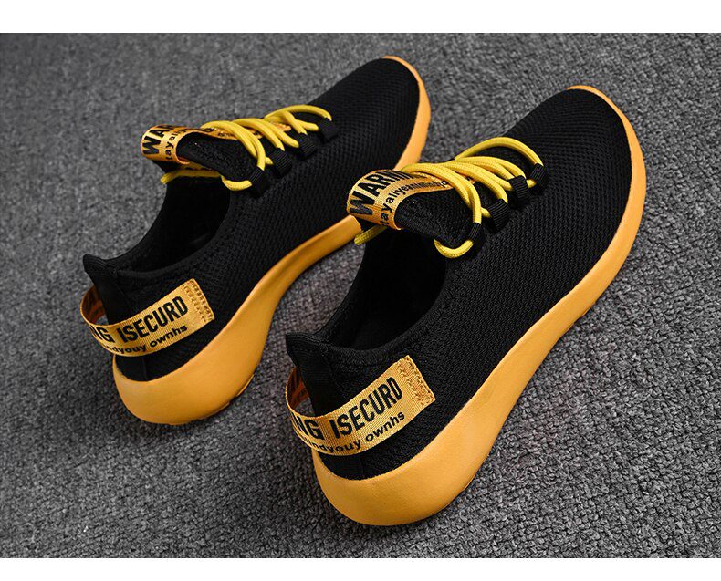 Men Vulcanize Shoes Sneakers Breathable Men Casual Shoes No-slip Male Lace Up Men Shoes Lightweight Tenis Masculino Wholesale