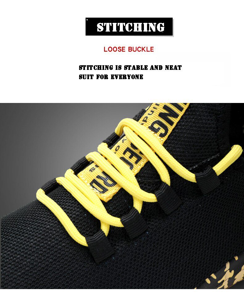 Men Vulcanize Shoes Sneakers Breathable Men Casual Shoes No-slip Male Lace Up Men Shoes Lightweight Tenis Masculino Wholesale