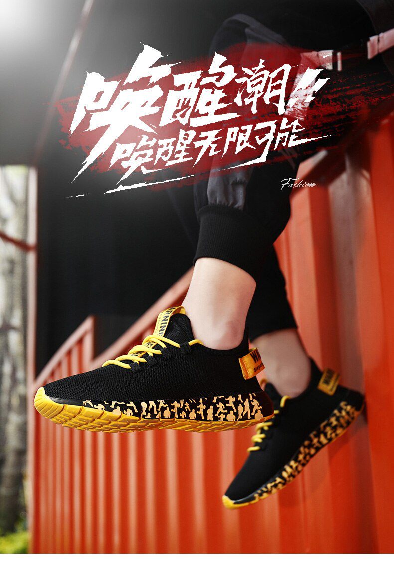 Men Vulcanize Shoes Sneakers Breathable Men Casual Shoes No-slip Male Lace Up Men Shoes Lightweight Tenis Masculino Wholesale