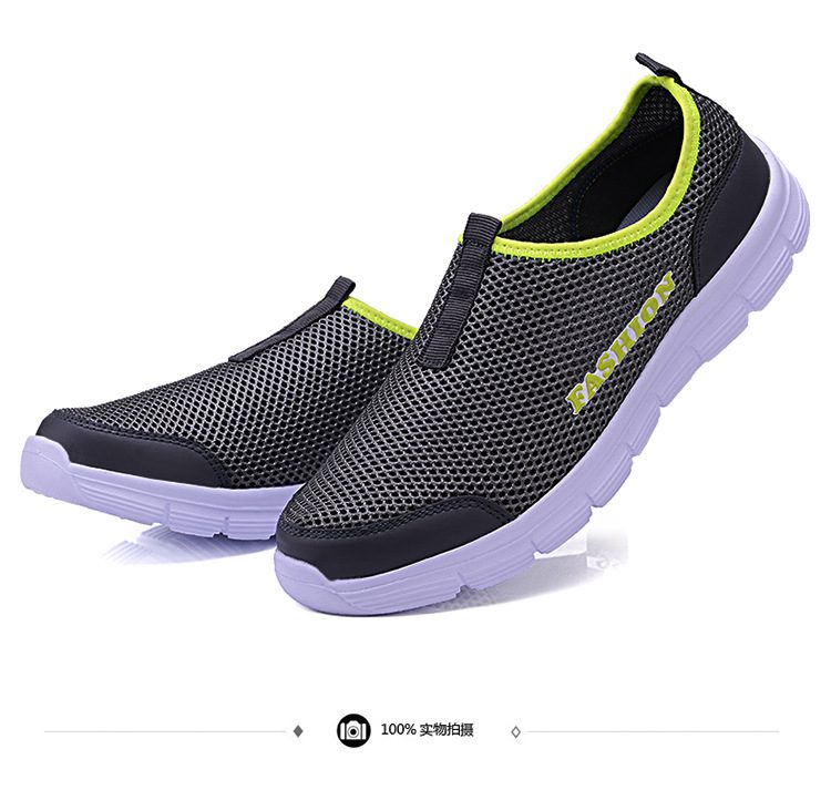 Breathable Mesh Casual Men Shoes Summer Sneakers Men Footwear Running Shoes Men's Lightweight Slip-on Sandals Zapatos De Hombre Breathable Mesh Casual Men Shoes Summer Sneakers Men Footwear Running Shoes Men's Lightweight Slip-on Sandals Zapatos De Hombre