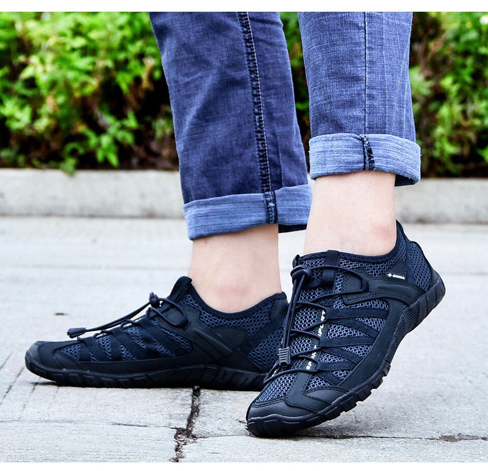 BONA Summer Sneakers Breathable Men Casual Shoes Fashion Men Shoes Tenis Masculino Adulto Sapato Masculino Men Leisure Shoe