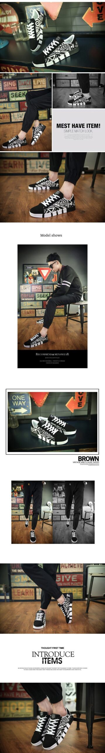 New Men Sneakers Casual Shoes Men Lovers Printing Fashion Flat Tenis Masculino Vulcanized Shoes Zapatos De Hombre