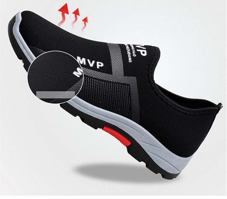 Summer Mesh Men Shoes Lightweight Sneakers Men Fashion Casual Walking Shoes Breathable Slip on Mens Loafers Zapatillas Hombre