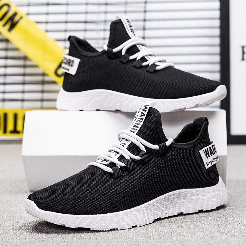 Men Vulcanize Casual Shoes Sneakers Mens Breathable No-slip Men 2019 Male Air Mesh Lace Up Wear-resistant Shoes Tenis Masculino