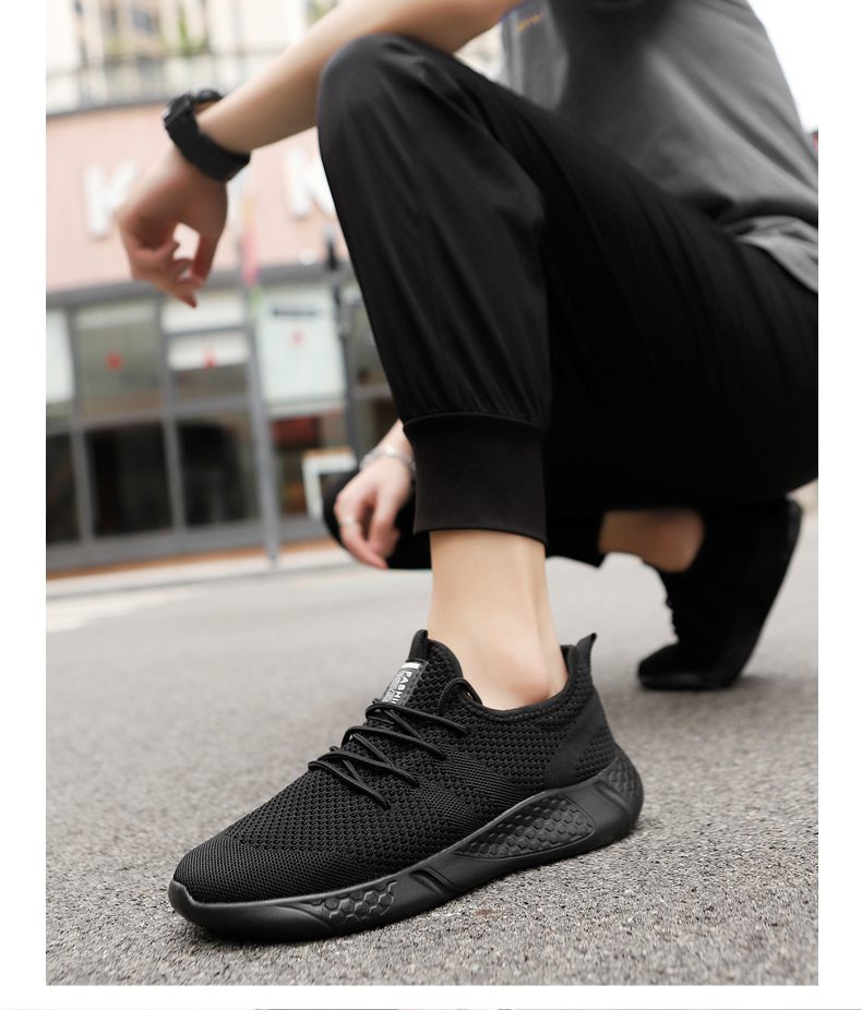 Hot Sale Light Running Shoes Comfortable Casual Men's Sneaker Breathable Non-slip Wear-resistant Outdoor Walking Men Sport Shoes