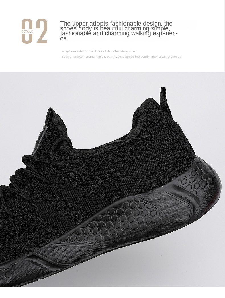 Hot Sale Light Running Shoes Comfortable Casual Men's Sneaker Breathable Non-slip Wear-resistant Outdoor Walking Men Sport Shoes