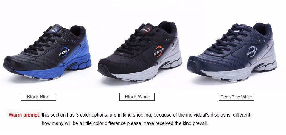 BONA New Style Men Running Shoes Typical Sport Shoes Outdoor Walking Shoes Men Sneakers Comfortable Women Sport Running Shoes