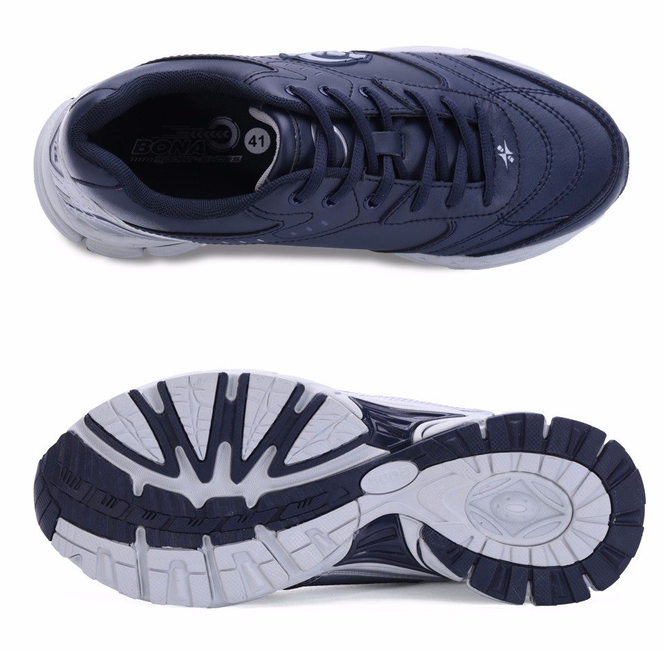 BONA New Style Men Running Shoes Typical Sport Shoes Outdoor Walking Shoes Men Sneakers Comfortable Women Sport Running Shoes