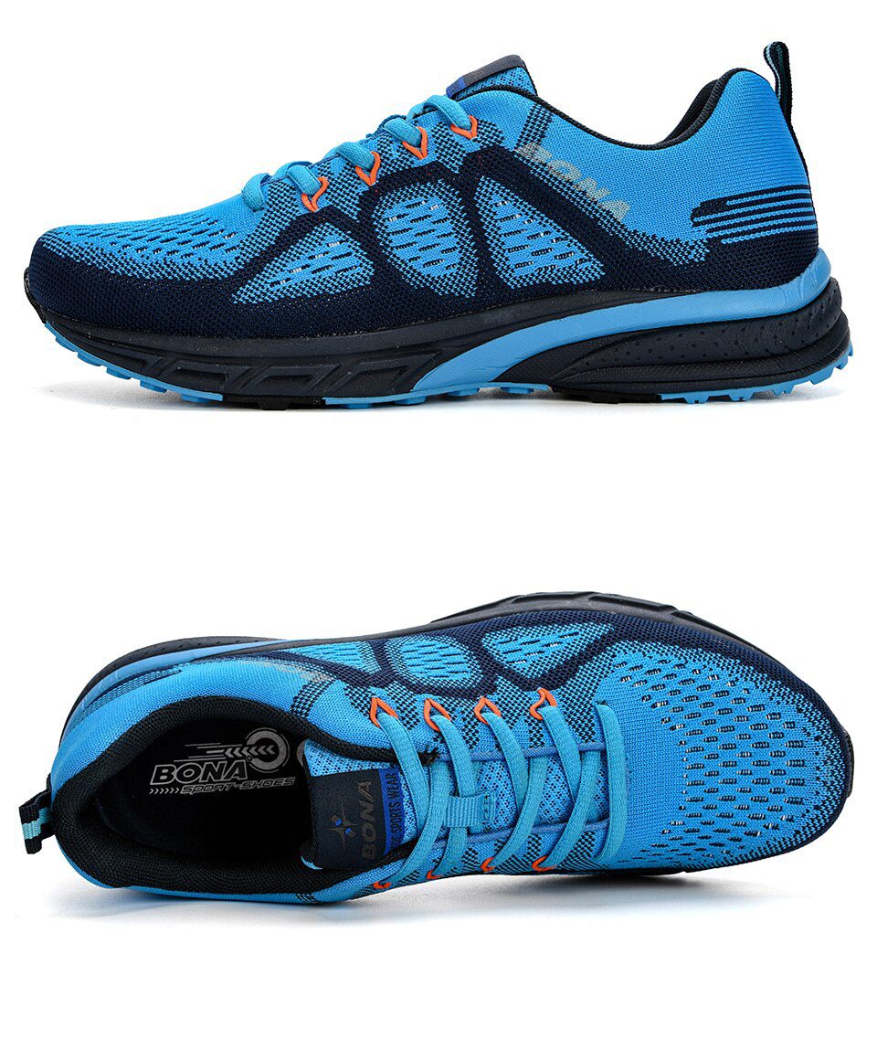 BONA Sneakers Men Shoes Sport Mesh Trainers Lightweight Baskets Femme Running Shoes Outdoor Athletic Shoes Men BONA Sneakers Men Shoes Sport Mesh Trainers Lightweight Baskets Femme Running Shoes Outdoor Athletic Shoes Men
