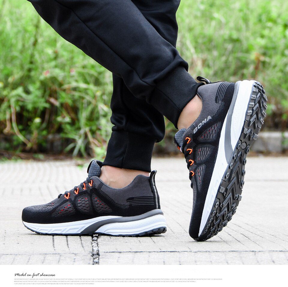 BONA Sneakers Men Shoes Sport Mesh Trainers Lightweight Baskets Femme Running Shoes Outdoor Athletic Shoes Men BONA Sneakers Men Shoes Sport Mesh Trainers Lightweight Baskets Femme Running Shoes Outdoor Athletic Shoes Men