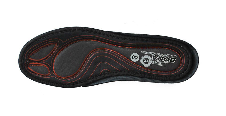 BONA New Most Popular Style Men Running Shoes Outdoor Walking Sneakers Comfortable Athletic Shoes Men For Sport Free Shipping