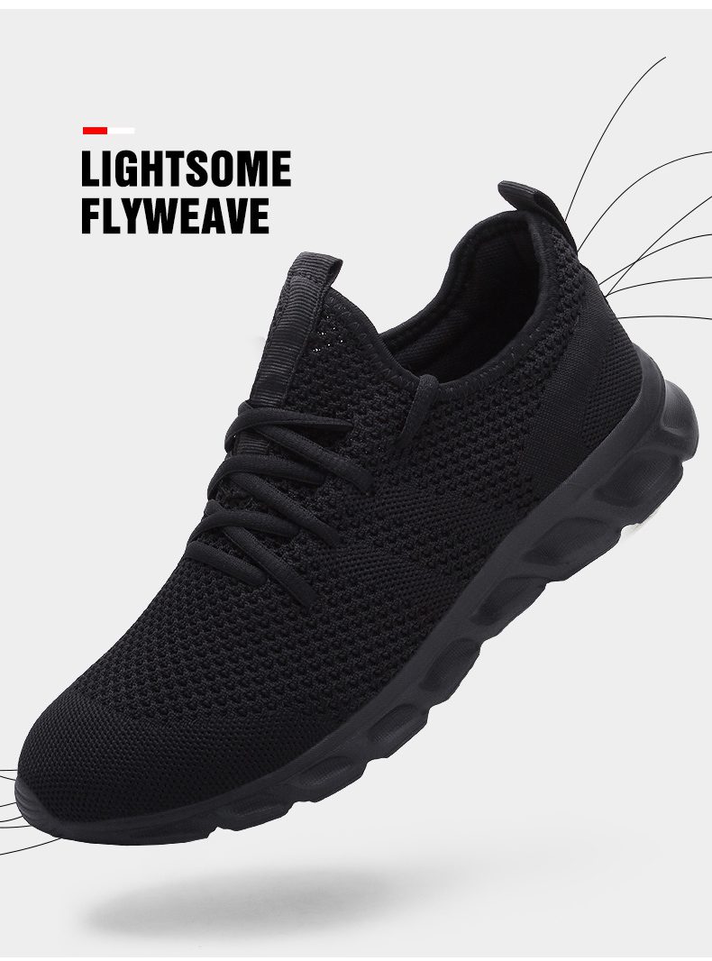 Hot Sale Light Running Shoes Comfortable Casual Men's Sneaker Breathable Non-slip Wear-resistant Outdoor Walking Men Sport Shoes