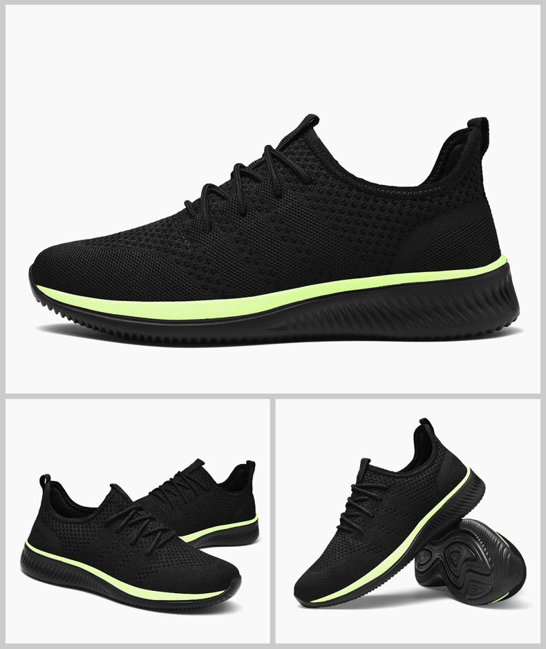 Men Running Shoes 2021 Comfortable Sport Shoes Men Trend Lightweight Walking Shoes Men Sneakers Breathable Zapatillas