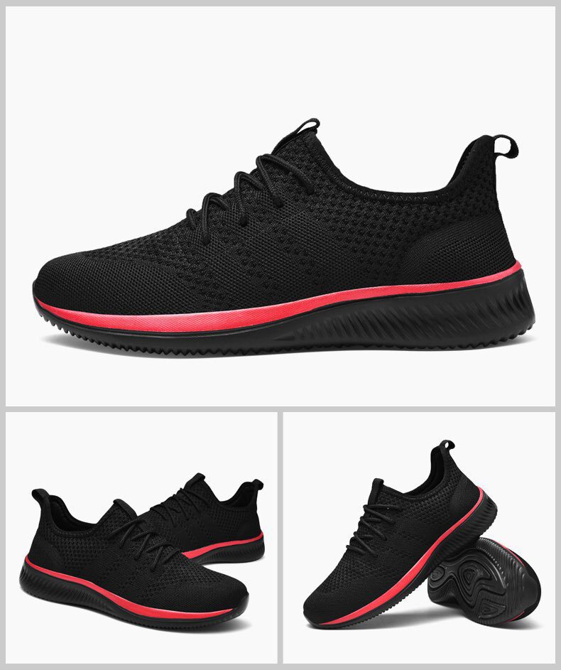 Men Running Shoes 2021 Comfortable Sport Shoes Men Trend Lightweight Walking Shoes Men Sneakers Breathable Zapatillas