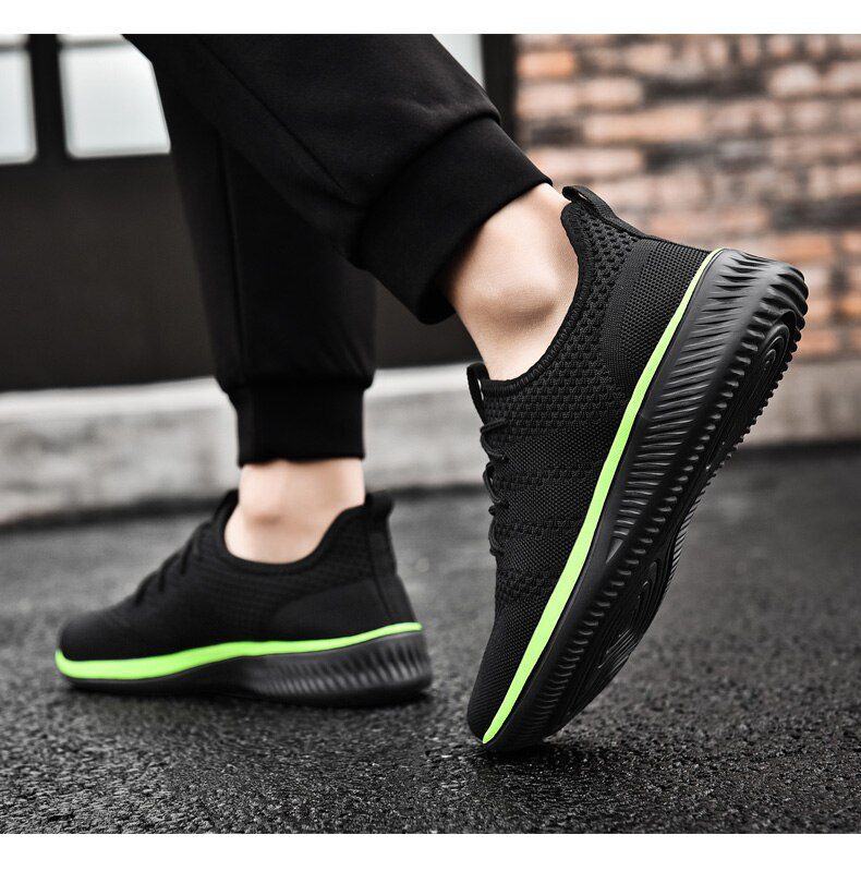Men Running Shoes 2021 Comfortable Sport Shoes Men Trend Lightweight Walking Shoes Men Sneakers Breathable Zapatillas