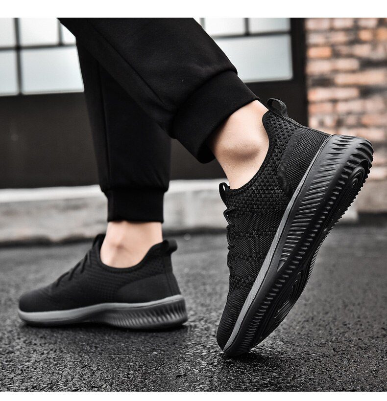 Men Running Shoes 2021 Comfortable Sport Shoes Men Trend Lightweight Walking Shoes Men Sneakers Breathable Zapatillas