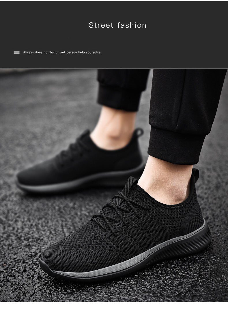 Men Running Shoes 2021 Comfortable Sport Shoes Men Trend Lightweight Walking Shoes Men Sneakers Breathable Zapatillas