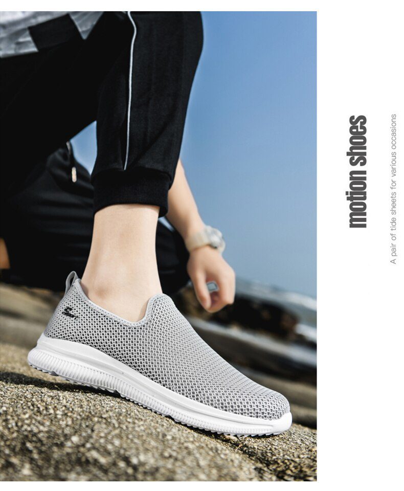 2021 New Shoes Men Loafers Light Walking Breathable Summer Comfortable Casual Shoes Men Sneakers Zapatillas Hombre Plus Couple