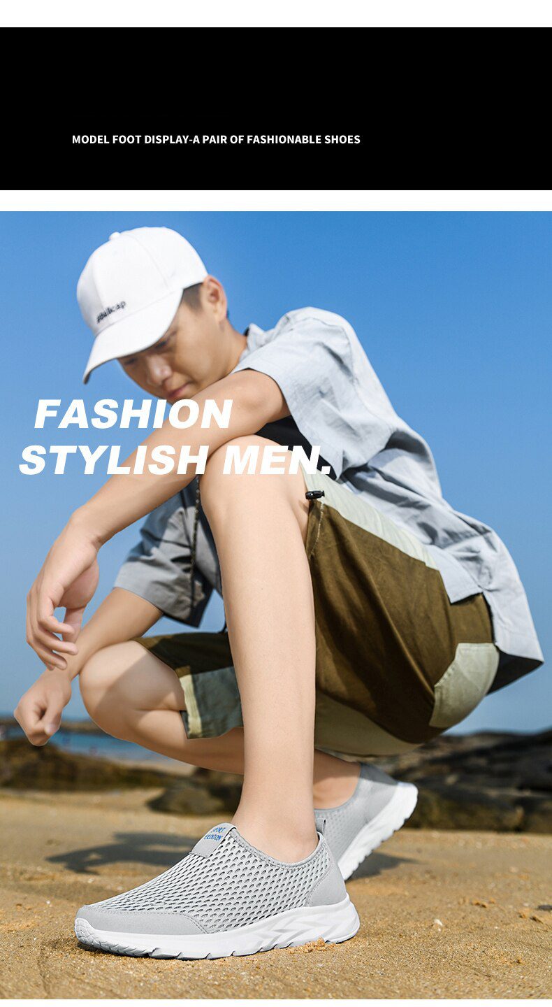 2021 New Shoes Men Loafers Light Walking Breathable Summer Comfortable Casual Shoes Men Sneakers Zapatillas Hombre Plus Couple