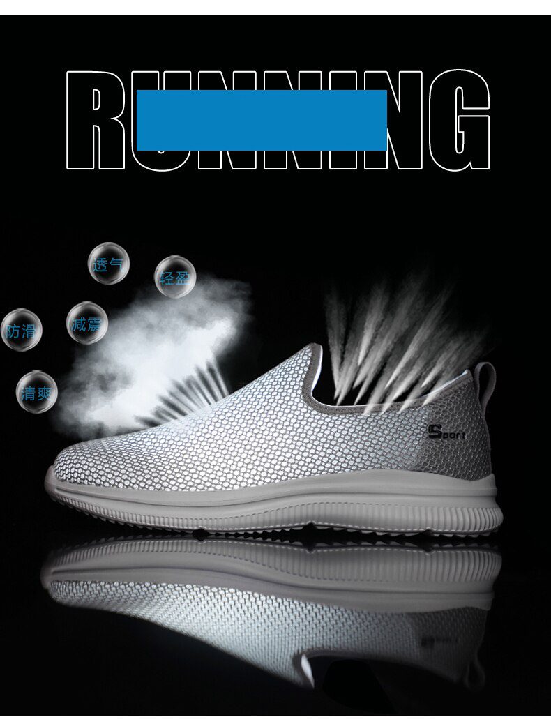 2021 New Shoes Men Loafers Light Walking Breathable Summer Comfortable Casual Shoes Men Sneakers Zapatillas Hombre Plus Couple