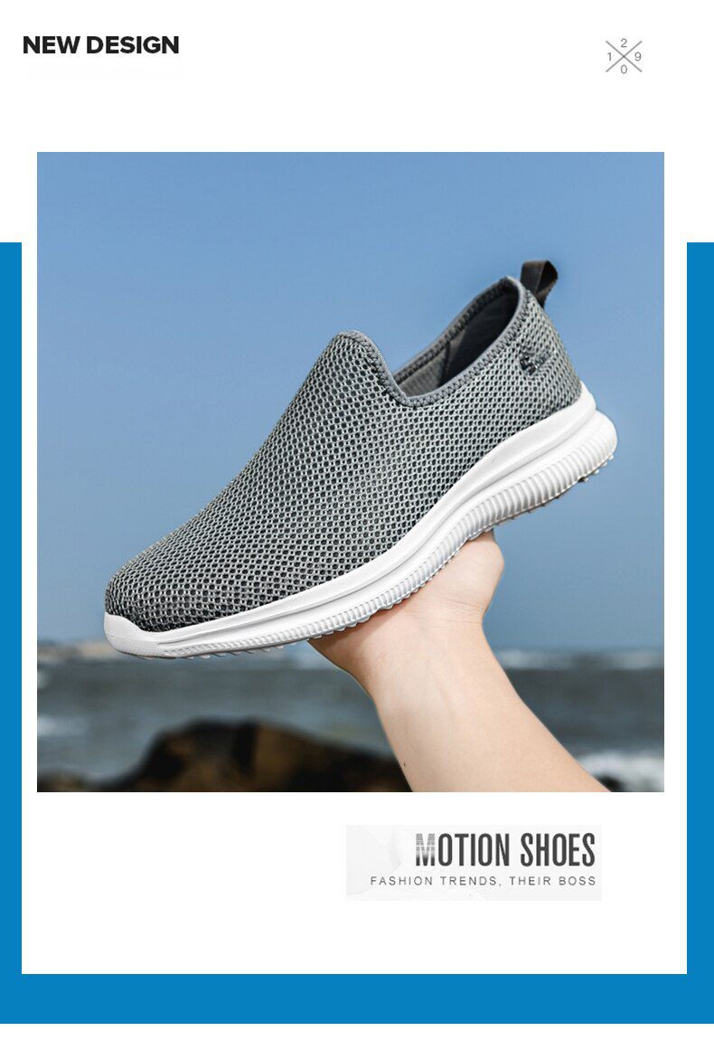 2021 New Shoes Men Loafers Light Walking Breathable Summer Comfortable Casual Shoes Men Sneakers Zapatillas Hombre Plus Couple