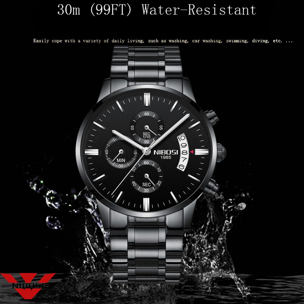 NIBOSI Relogio Masculino Men Watches Luxury Famous Top Brand Men's Fashion Casual Dress Watch Military Quartz Wristwatches Saat NIBOSI Relogio Masculino Men Watches Luxury Famous Top Brand Men's Fashion Casual Dress Watch Military Quartz Wristwatches Saat