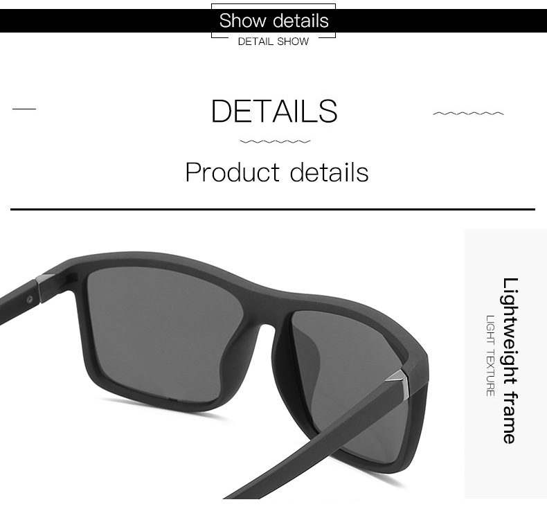 Polaroid Sunglasses Unisex Square Vintage Sun Glasses Famous Brand Sunglases Polarized Sunglasses Oculos Feminino for Women Men