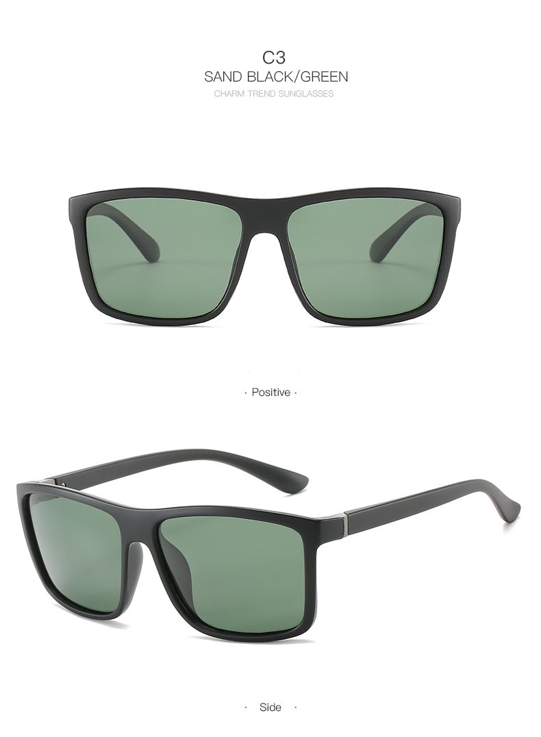 Polaroid Sunglasses Unisex Square Vintage Sun Glasses Famous Brand Sunglases Polarized Sunglasses Oculos Feminino for Women Men