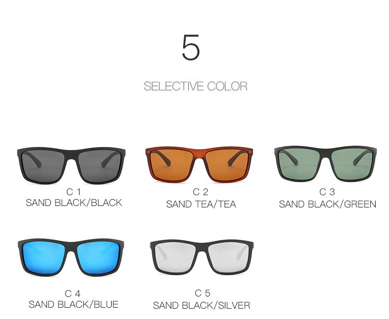 Polaroid Sunglasses Unisex Square Vintage Sun Glasses Famous Brand Sunglases Polarized Sunglasses Oculos Feminino for Women Men