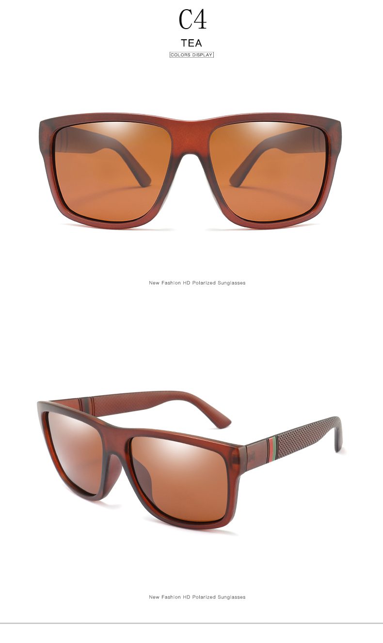 Polaroid Sunglasses Unisex Square Vintage Sun Glasses Famous Brand Sunglases Polarized Sunglasses Oculos Feminino for Women Men