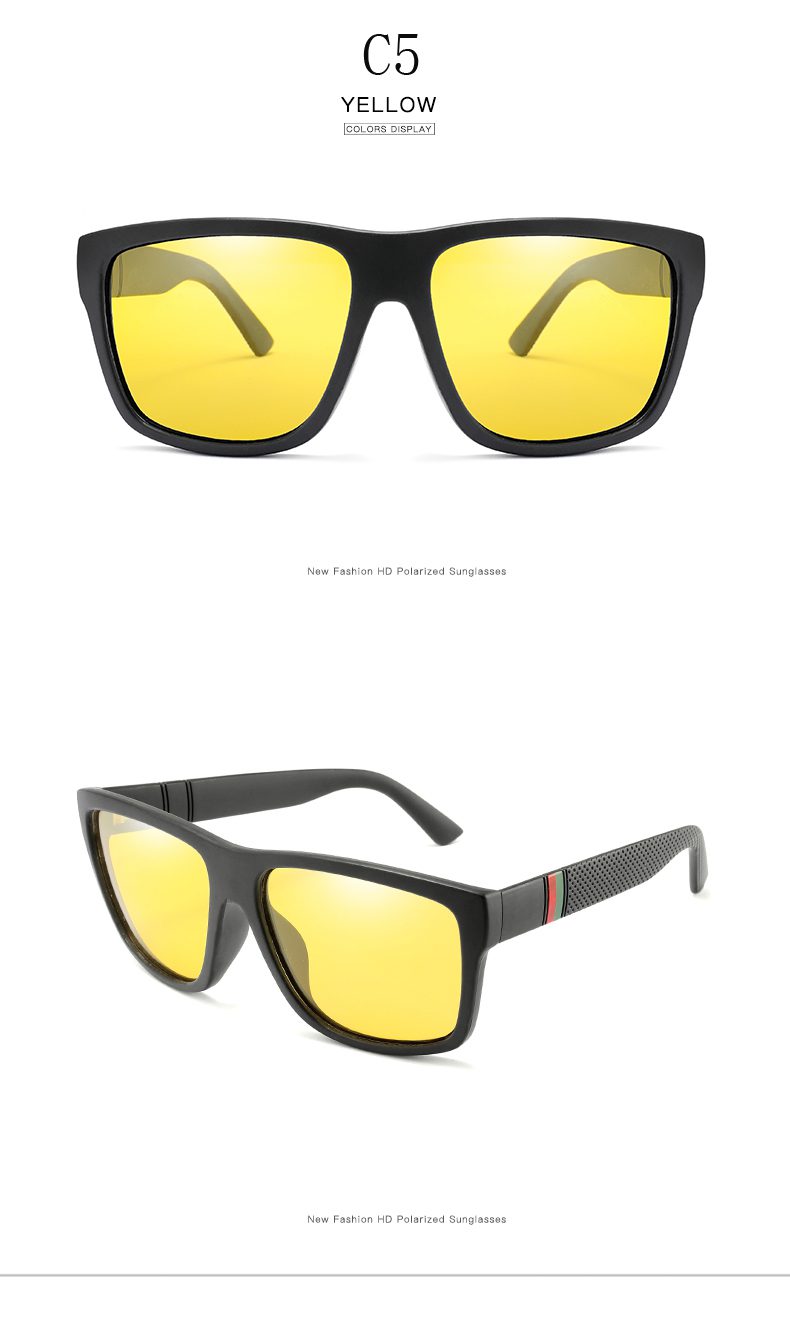 Polaroid Sunglasses Unisex Square Vintage Sun Glasses Famous Brand Sunglases Polarized Sunglasses Oculos Feminino for Women Men