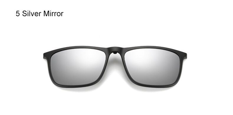 Ralferty Magnetic Sunglasses Men 5 In 1 Polarized Clip On Sunglass Women Square Sunglases Ultra-Light Night Vision Glasses A8804 Ralferty Magnetic Sunglasses Men 5 In 1 Polarized Clip On Sunglass Women Square Sunglases Ultra-Light Night Vision Glasses A8804