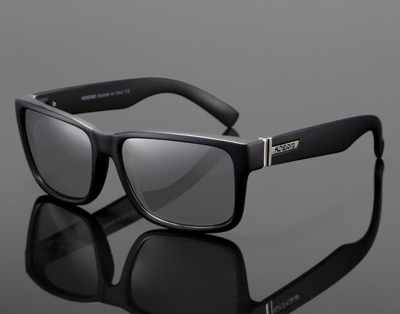 KDEAM Revamp Of Sport Men Sunglasses Polarized Shockingly Colors Sun Glasses Outdoor Driving Photochromic Sunglass With Box