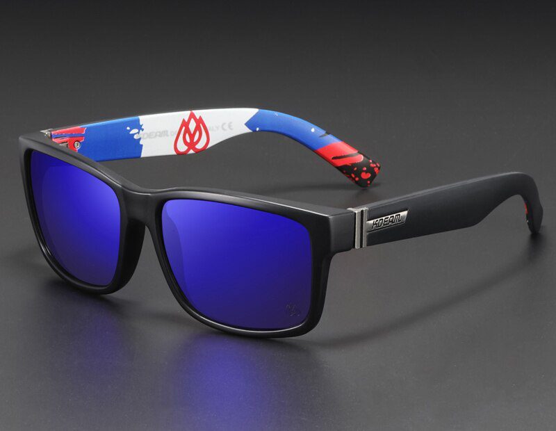 KDEAM Revamp Of Sport Men Sunglasses Polarized Shockingly Colors Sun Glasses Outdoor Driving Photochromic Sunglass With Box