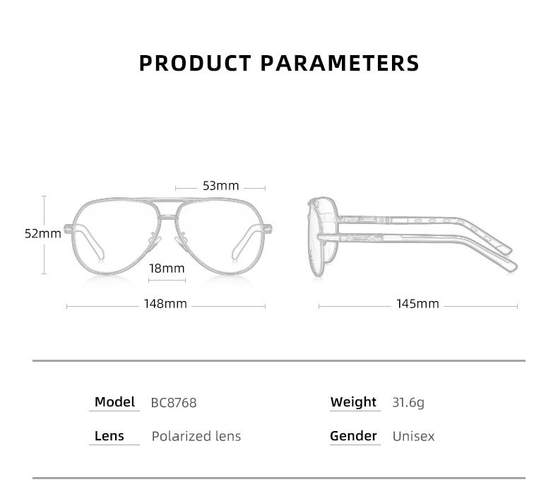 BARCUR Men Sunglasses Polarized UV400 Protection Driving Sun Glasses Women Male Oculos De Sol