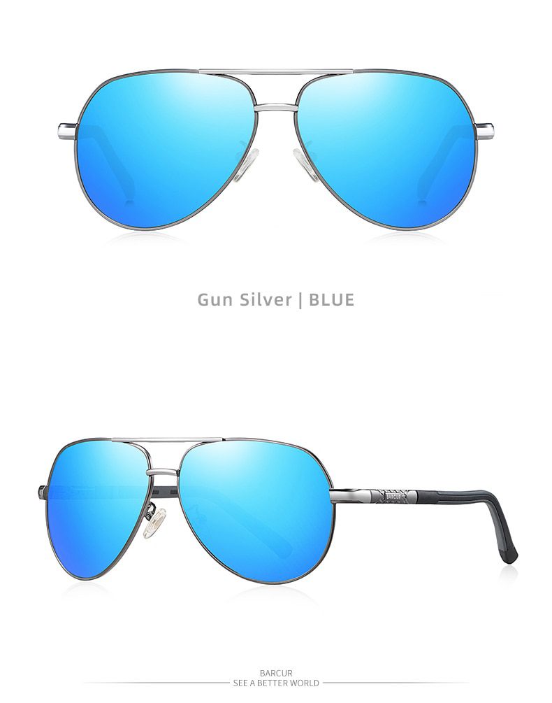 BARCUR Men Sunglasses Polarized UV400 Protection Driving Sun Glasses Women Male Oculos De Sol