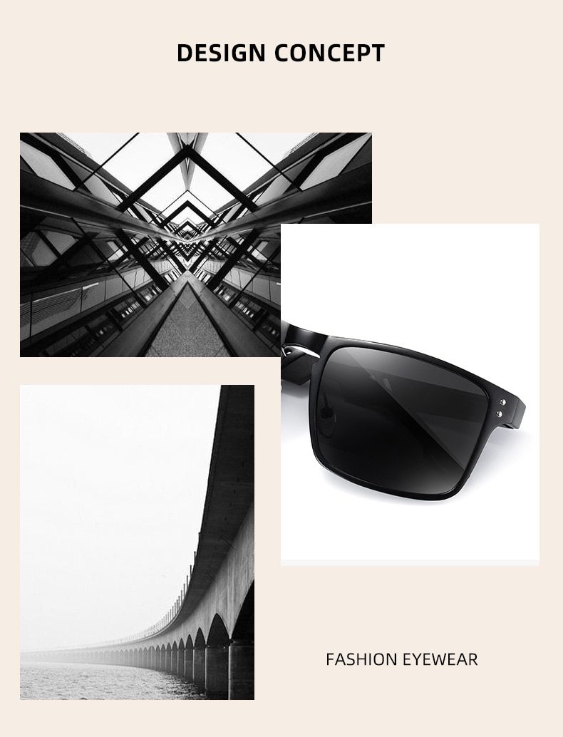 BARCUR Aluminium Magnesium Square Sunglasses Men Polarized Vintage Shades Women Sun Glasses For Men Sport Eyewear Oculos De Sol